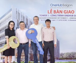 Bàn giao tháp văn phòng Tower 1 – dự án OneHub Saigon cho những khách hàng đầu tiên