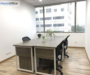 Văn phòng cho thuê toà nhà San Nam Duy Tân, quận Cầu Giấy- có bàn ghế, nội thất, dịch vụ trọn gói